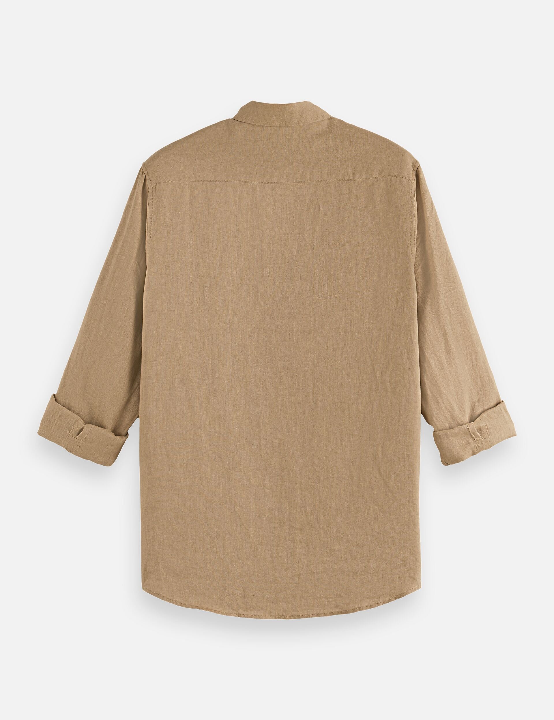 Rosy Brown חולצה מכופתרת ארוכה לגברים Seasonal SCOTCH & SODA