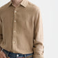 Dim Gray חולצה מכופתרת ארוכה לגברים Seasonal SCOTCH & SODA