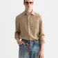Lavender חולצה מכופתרת ארוכה לגברים Seasonal SCOTCH & SODA