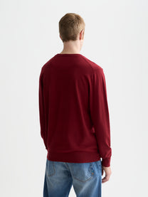 Dark Red סוודר לגברים Seasonal Core SCOTCH & SODA