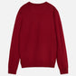 Dark Red SEASONAL CORE ECOVERO PULLOVER סוודר SCOTCH & SODA
