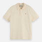 Light Gray חולצת פולו קצרה לגברים Seasonal SCOTCH & SODA