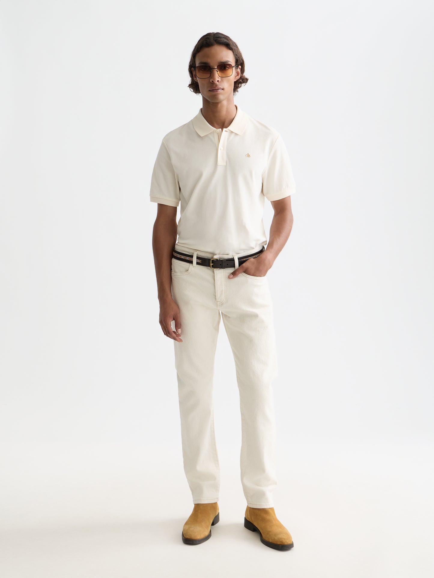 Seashell חולצת פולו קצרה לגברים Seasonal SCOTCH & SODA