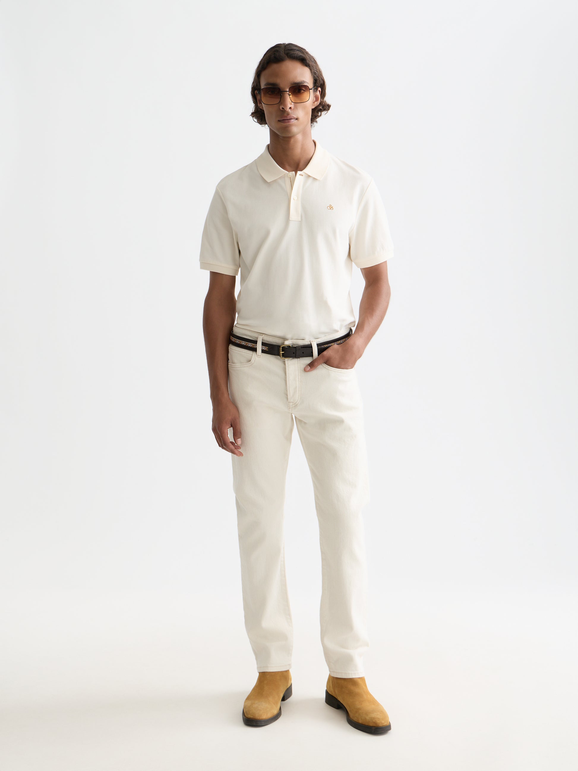 Seashell חולצת פולו קצרה לגברים Seasonal SCOTCH & SODA