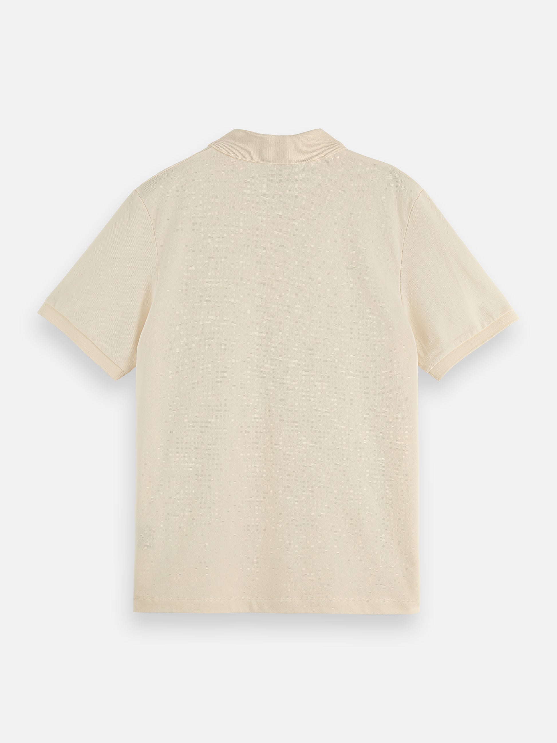 Light Gray חולצת פולו קצרה לגברים Seasonal SCOTCH & SODA