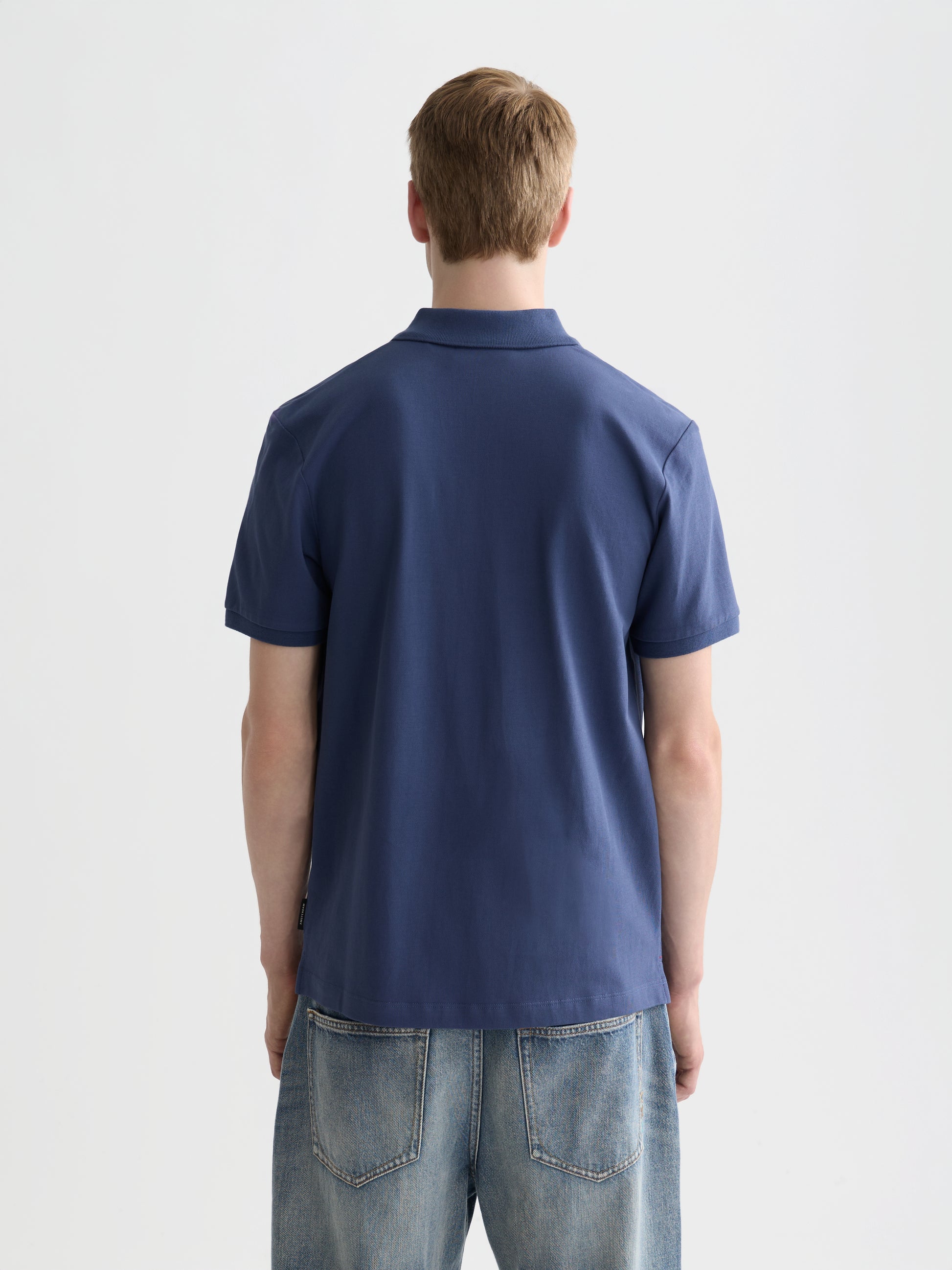 Lavender חולצת פולו קצרה לגברים Seasonal SCOTCH & SODA