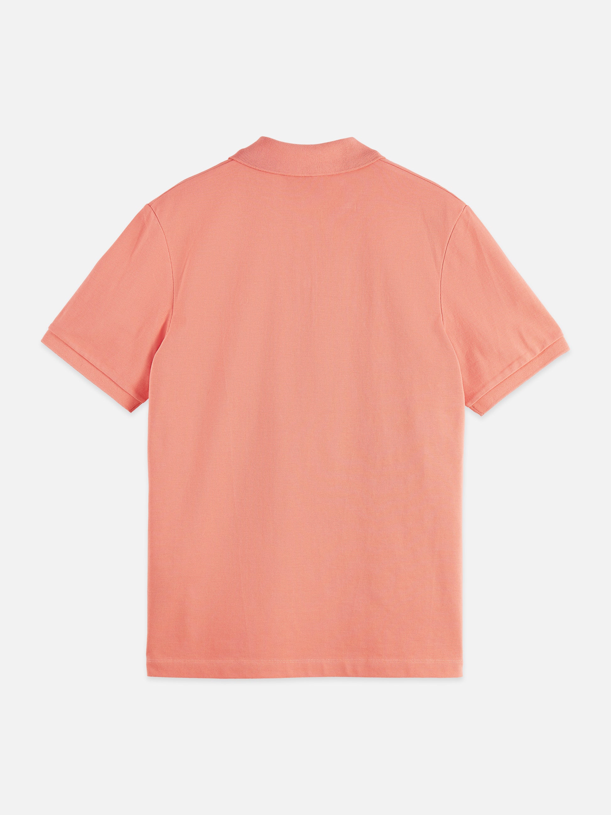 Dark Salmon חולצת פולו קצרה לגברים Seasonal Core Pique SCOTCH & SODA