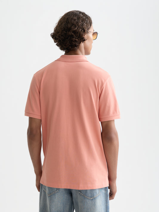 Misty Rose חולצת פולו קצרה לגברים Seasonal Core Pique SCOTCH & SODA