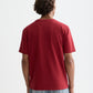 Dark Red טי שירט קצרה לגברים Seasonal Core Chest Logo SCOTCH & SODA