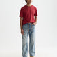 White Smoke טי שירט קצרה לגברים Seasonal Core Chest Logo SCOTCH & SODA