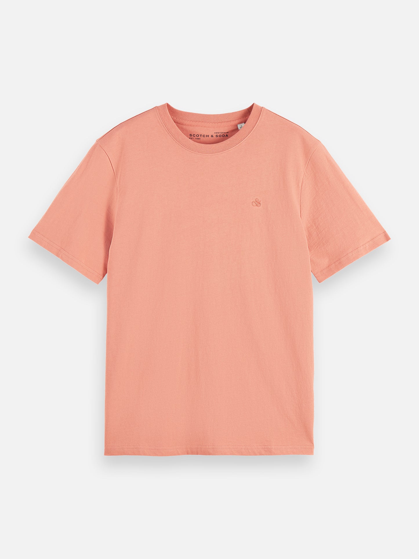 Light Salmon טי שירט קצרה לגברים Seasonal Core SCOTCH & SODA