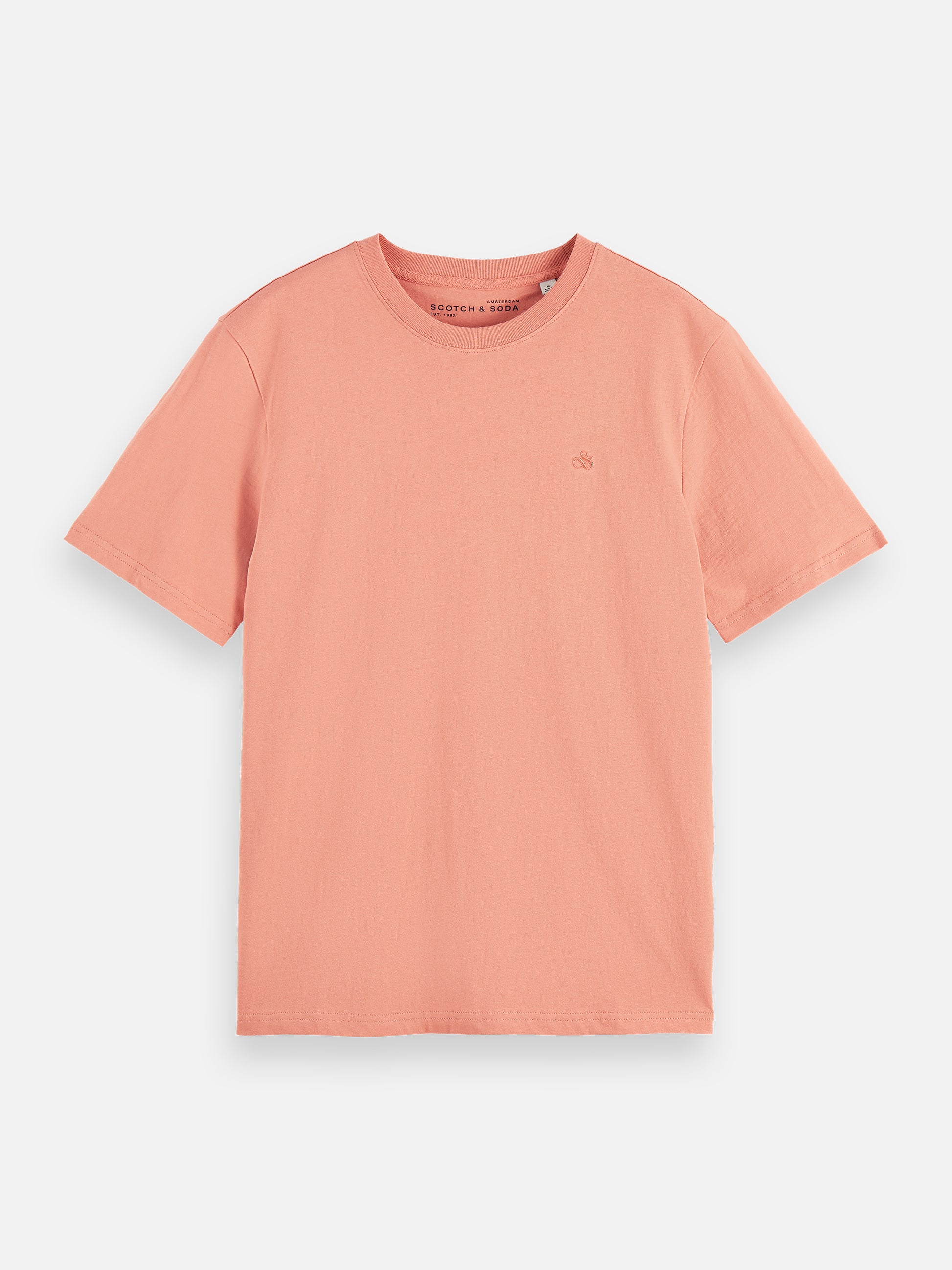 Light Salmon טי שירט קצרה לגברים Seasonal Core SCOTCH & SODA