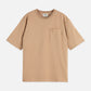 Tan טי שירט לגברים Seasonal Core 3 Crosses SCOTCH & SODA