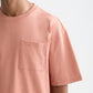 Rosy Brown טי שירט קצרה לגברים Seasonal Core SCOTCH & SODA