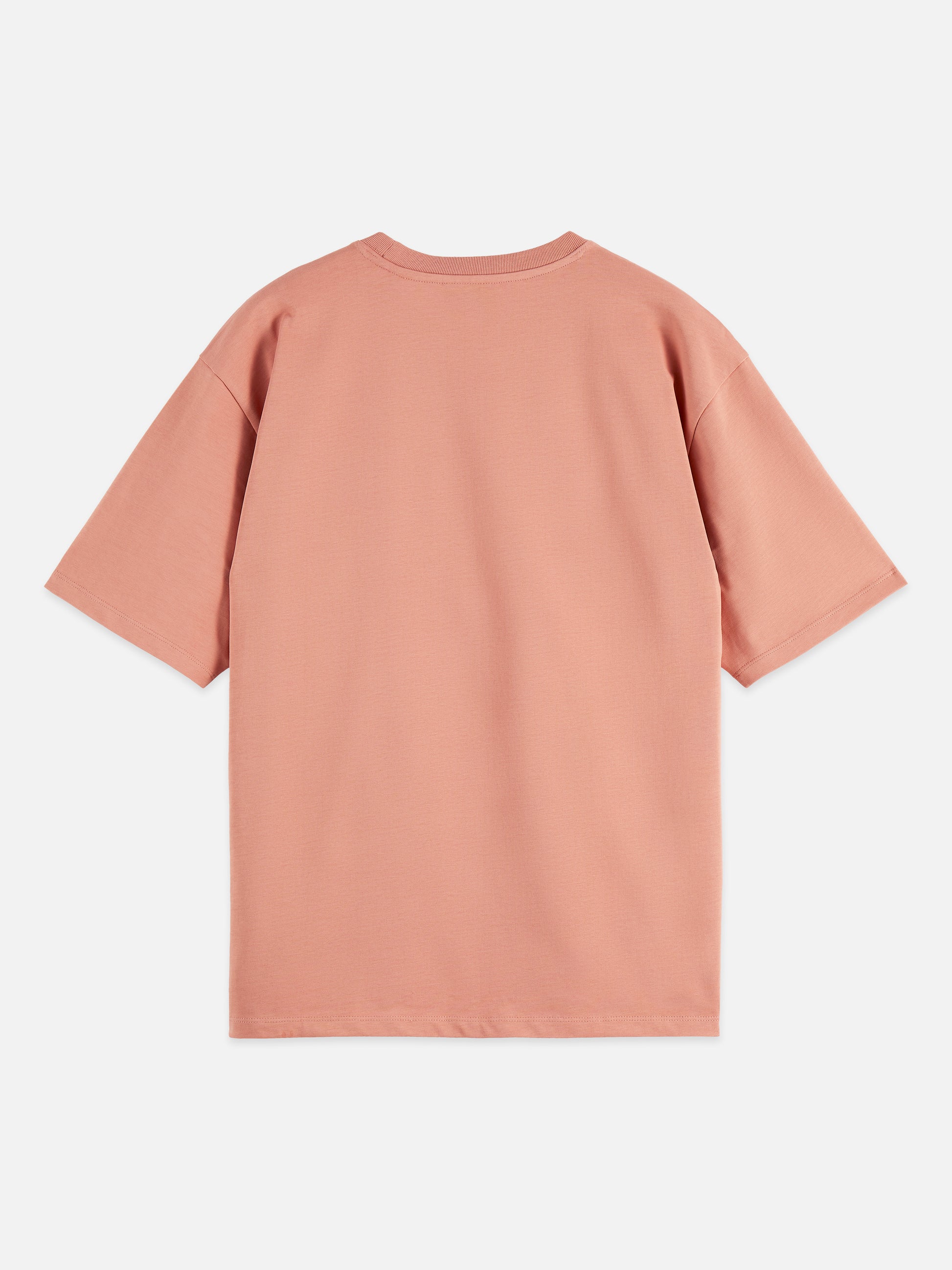Dark Salmon טי שירט קצרה לגברים Seasonal Core SCOTCH & SODA