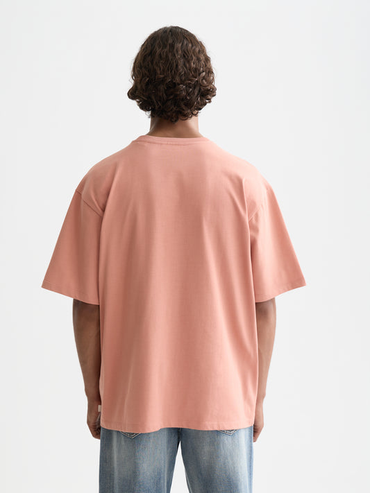 White Smoke SEASONAL CORE 3 CROSSES CHEST POCKET LOOSE T-SHIRT טי שירט קצרה SCOTCH & SODA