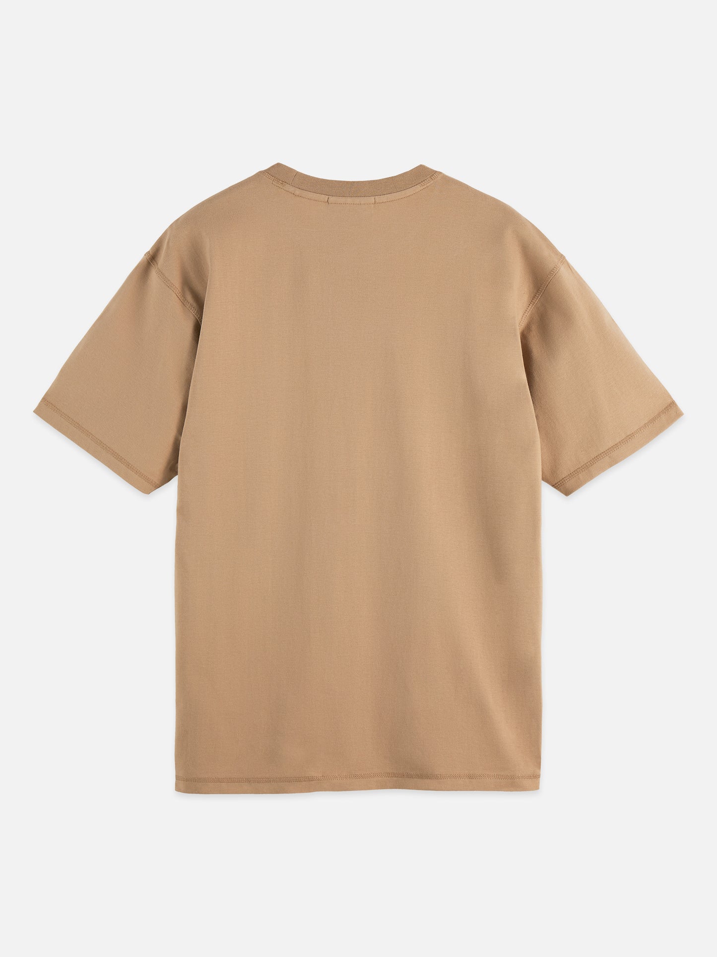 Rosy Brown טי שירט קצרה לגברים Seasonal SCOTCH & SODA