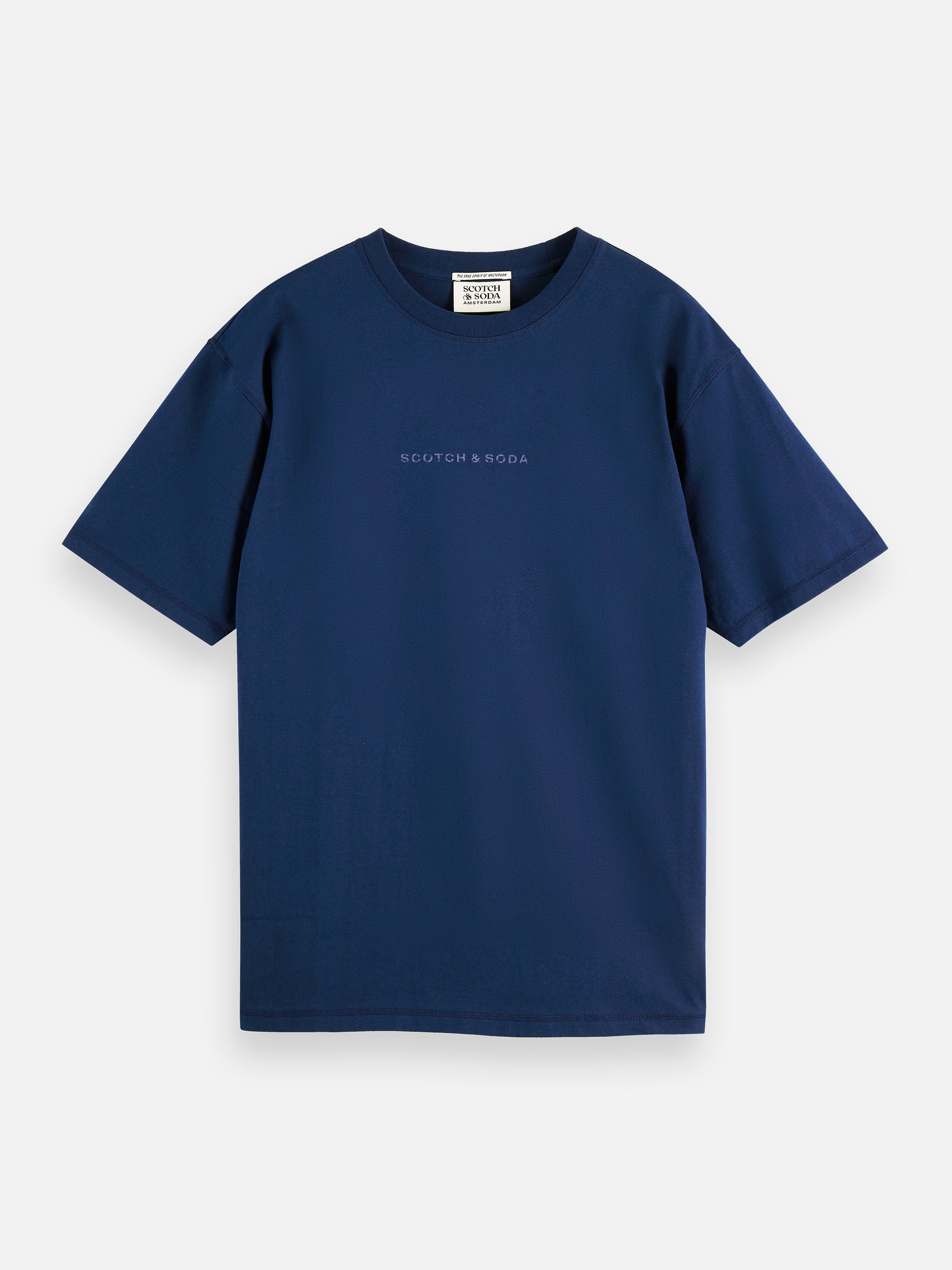 Dark Slate Gray טי שירט קצרה לגברים Seasonal SCOTCH & SODA
