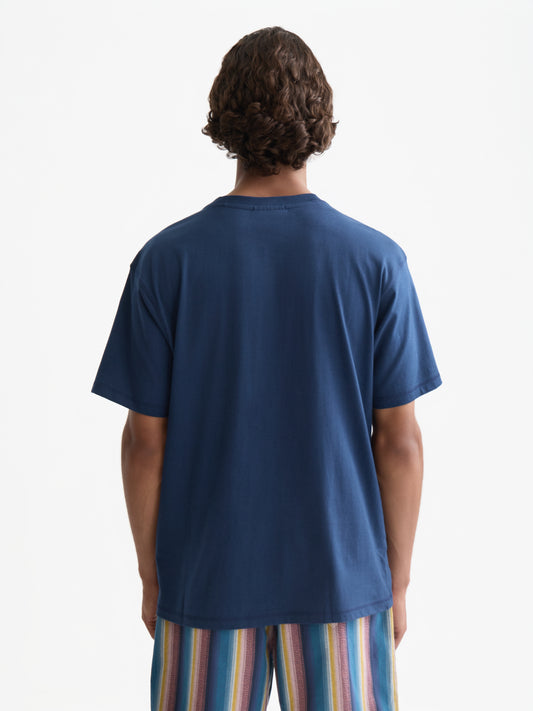 White Smoke טי שירט קצרה לגברים Seasonal SCOTCH & SODA