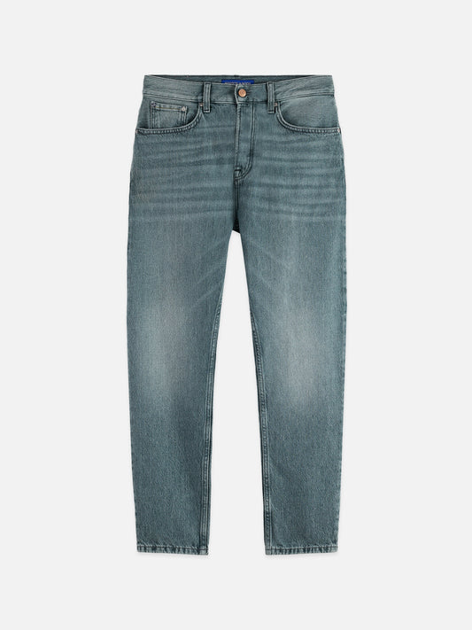 Dim Gray THE DEAN LOOSE TAPER JEANS ג'ינס ארוך SCOTCH & SODA