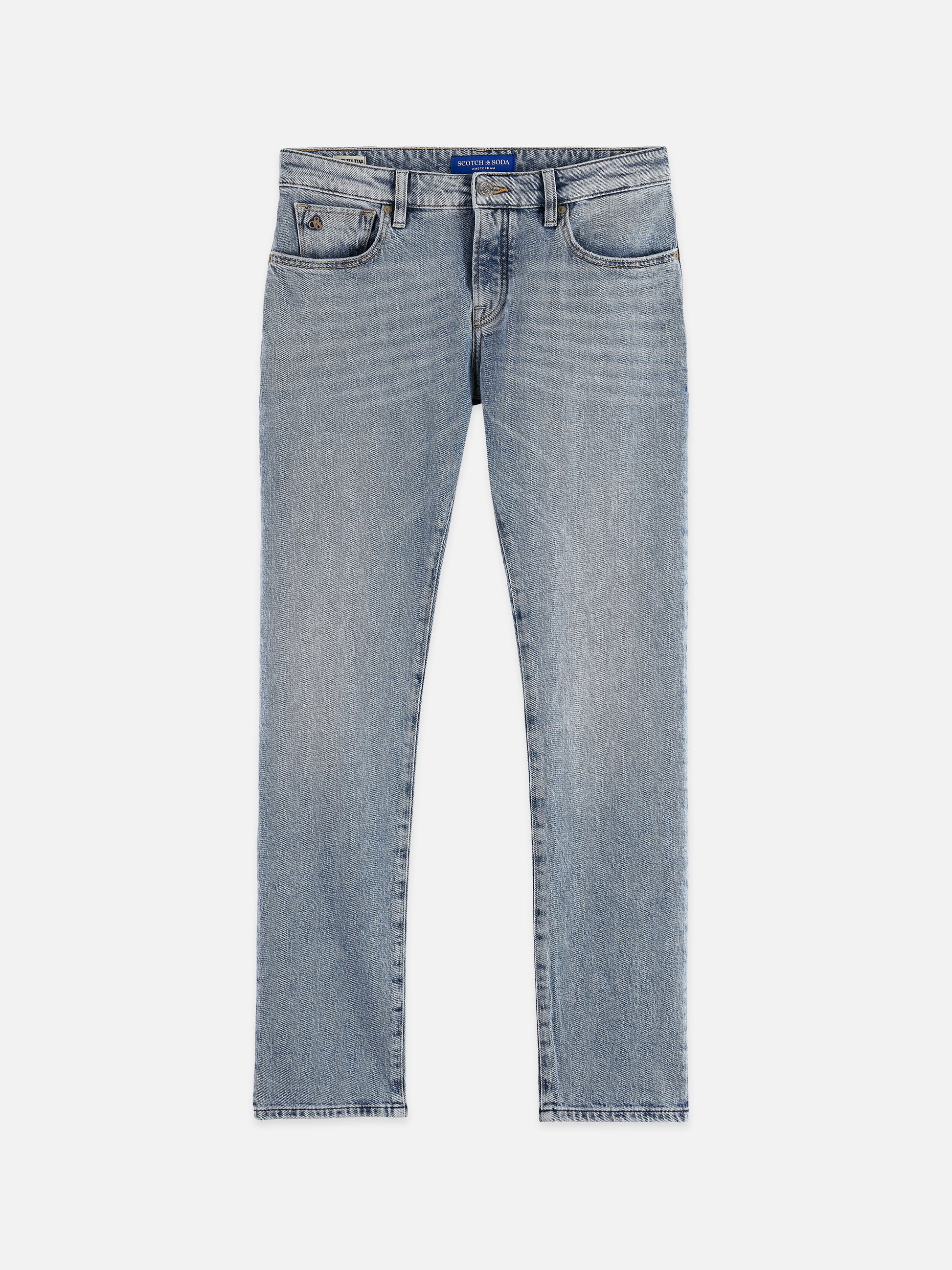 Light Slate Gray ג׳ינס ארוך לגברים Ralston – Slim Fit SCOTCH & SODA