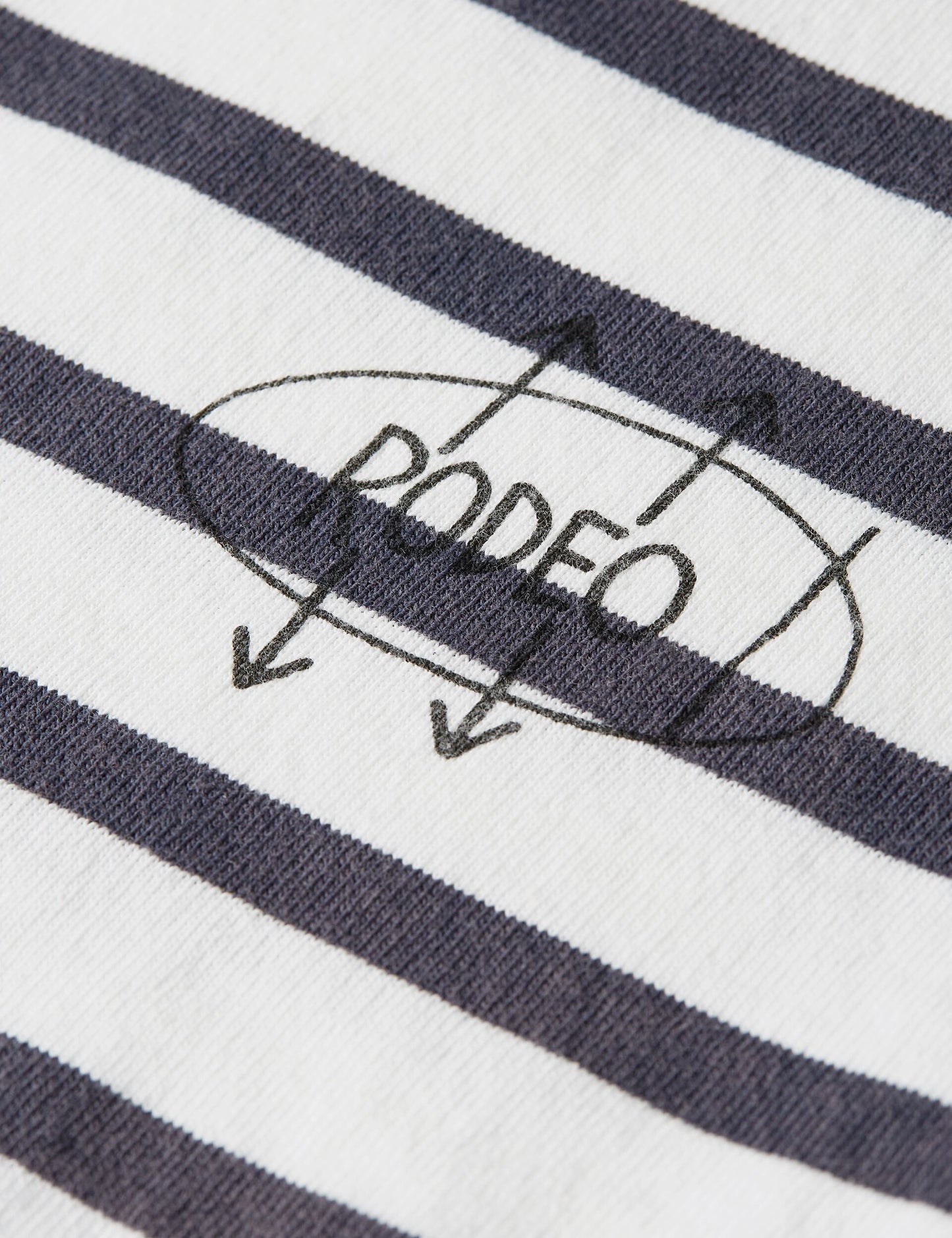 Lavender טי שירט ארוכה לילדים Basquiat Breton Stripe SCOTCH & SODA