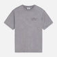 White Smoke טי שירט Basquiat לגברים עם הדפס קדמי ואחורי SCOTCH & SODA