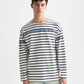 Dark Gray טי שירט ארוכה לגברים Scotch & Soda x Basquiat SCOTCH & SODA