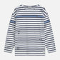 White Smoke טי שירט ארוכה לגברים Scotch & Soda x Basquiat SCOTCH & SODA