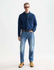 White Smoke ג׳ינס ארוך לגברים The Zee – Straight Fit SCOTCH & SODA