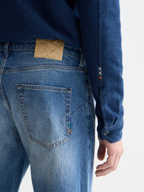 Black ג׳ינס ארוך לגברים The Zee – Straight Fit SCOTCH & SODA