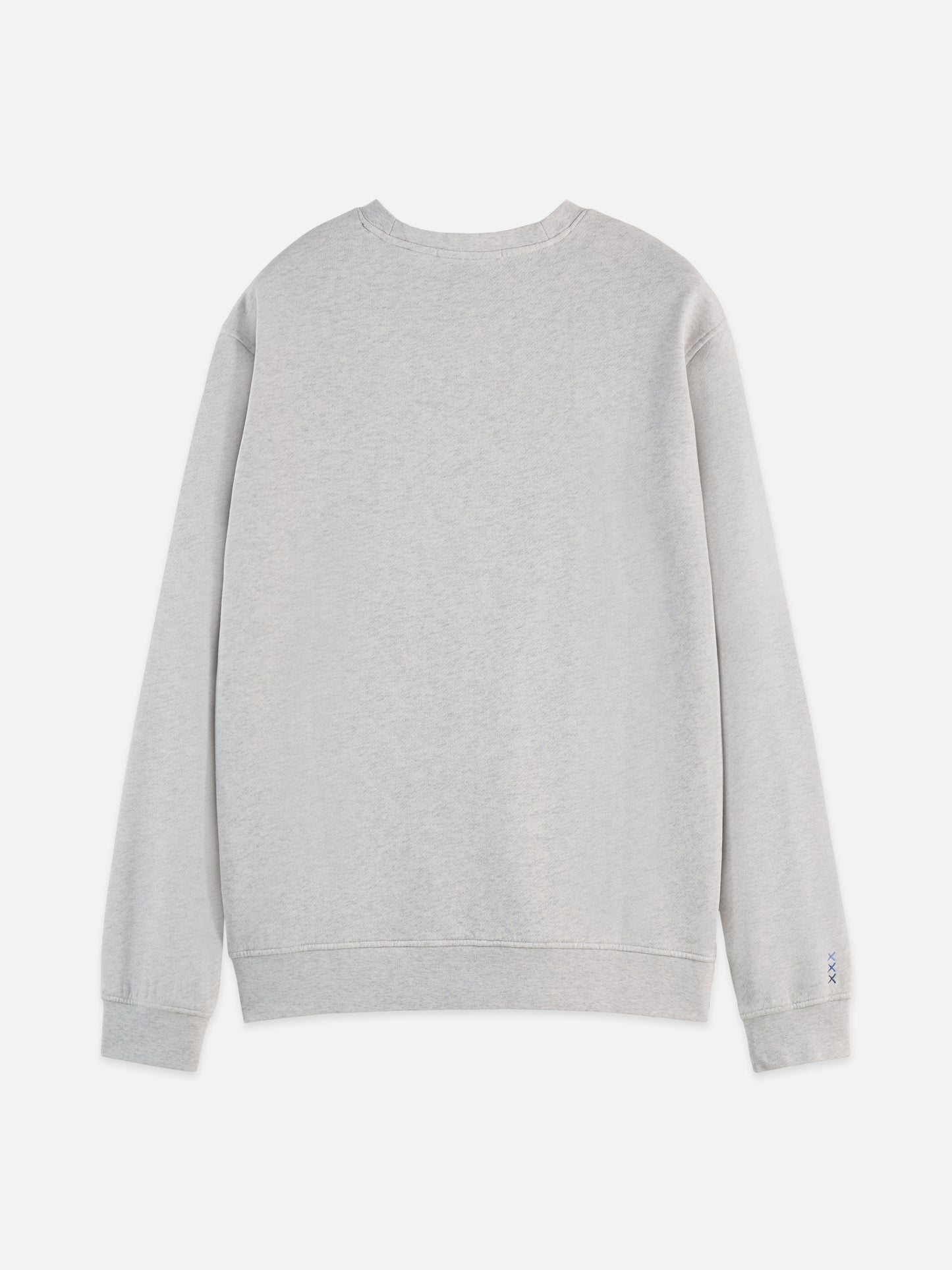 Gray WASHED DENIM GRAPHIC SWEAT סווטשירט SCOTCH & SODA