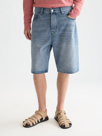 White Smoke ג׳ינס קצר לגברים The Pitch SCOTCH & SODA