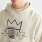 Lavender קפוצ׳ון לגברים Basquiat Washed Artwork SCOTCH & SODA
