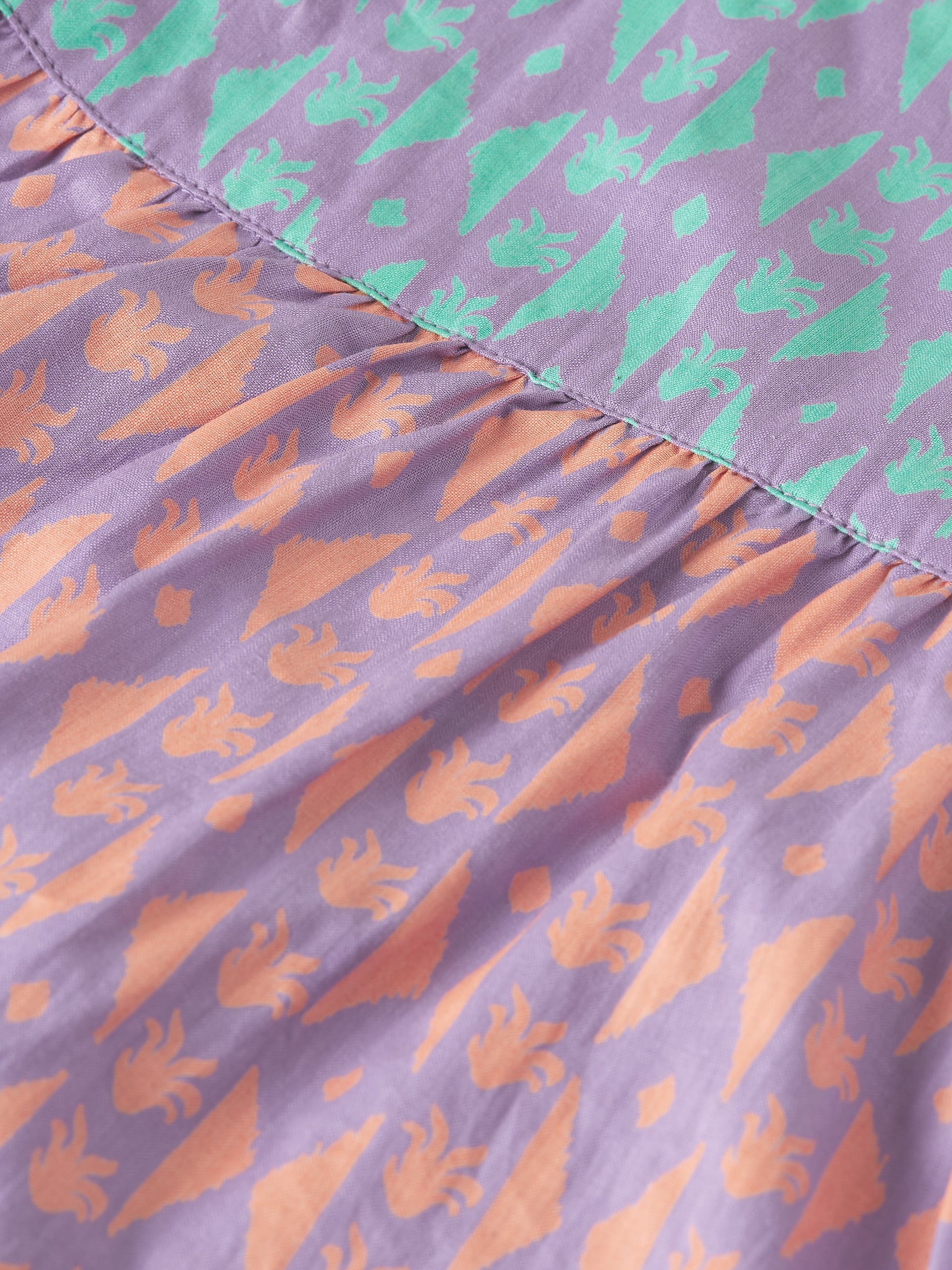 Dark Gray MULTIPRINT COTTON STRAP DRESS שמלת מיני SCOTCH & SODA