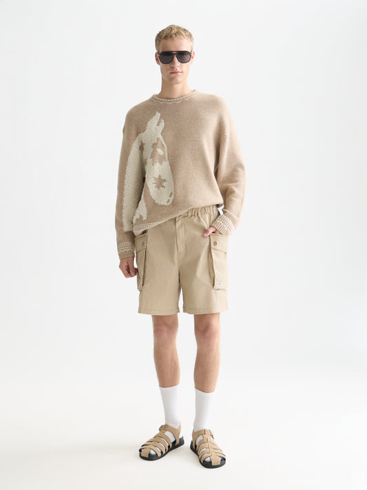 White Smoke סוודר פולאובר לגברים Jacquard SCOTCH & SODA