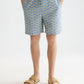 Lavender מכנסיים קצרים לגברים Fave Printed Linen SCOTCH & SODA