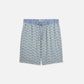 Dark Gray מכנסיים קצרים לגברים Fave Printed Linen SCOTCH & SODA