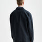 Black COTTON-BLEND TWILL RELAXED-FIT OVERSHIRT ג'קט SCOTCH & SODA