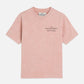 Light Pink טי שירט Basquiat לגברים עם הדפס קדמי ואחורי SCOTCH & SODA