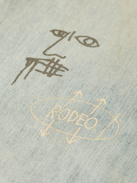 Gray ג׳ינס ישר לגברים Scotch & Soda x Basquiat - The Zee SCOTCH & SODA