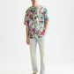White Smoke ג׳ינס ישר לגברים Scotch & Soda x Basquiat - The Zee SCOTCH & SODA