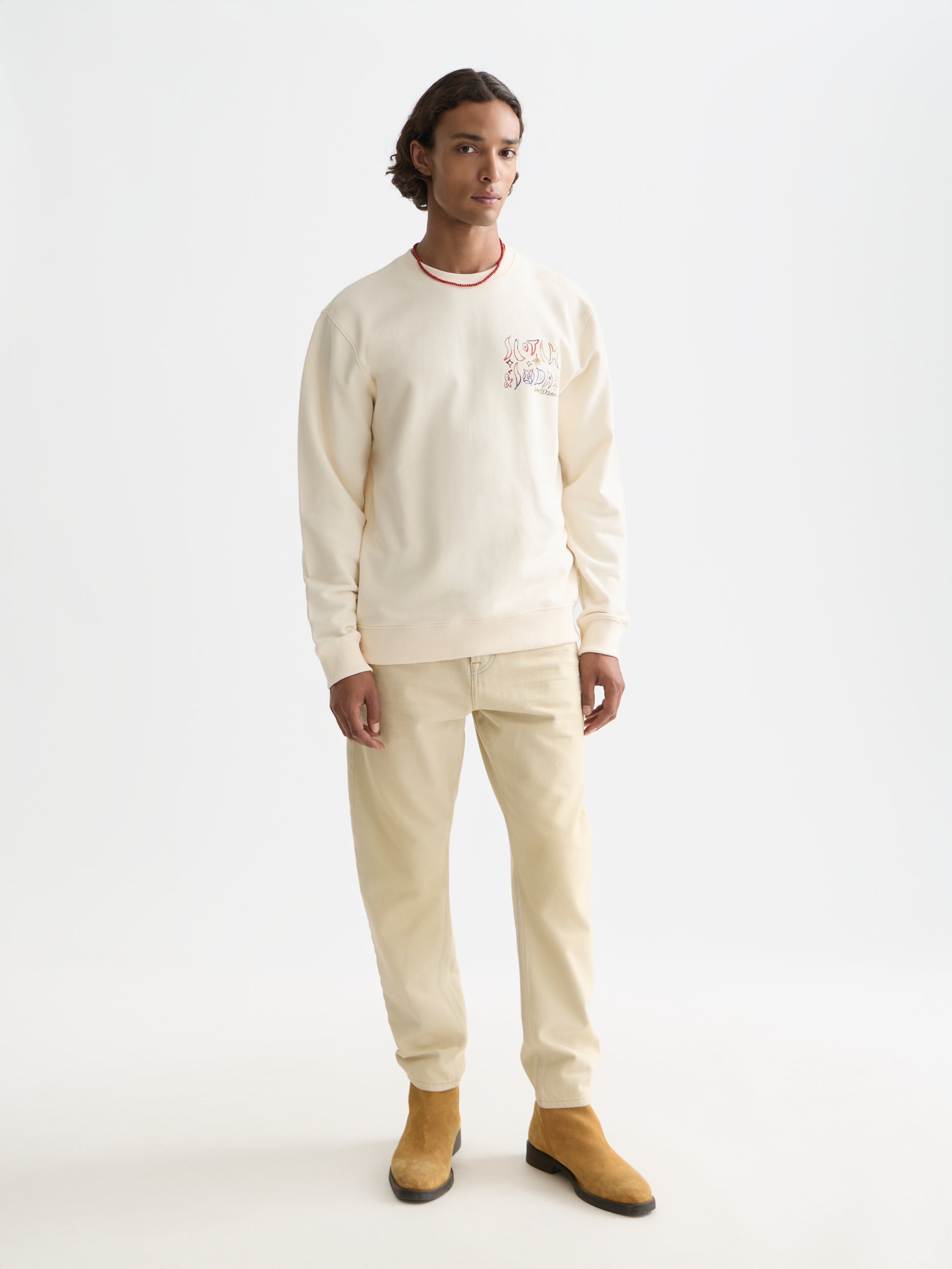 Seashell סווטשירט לגברים Artwork SCOTCH & SODA