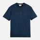 Dark Slate Gray טי שירט קצרה לגברים Front Artwork SCOTCH & SODA