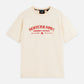 Antique White טי שירט לגברים Front Artwork SCOTCH & SODA