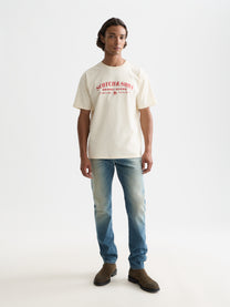 White Smoke טי שירט לגברים Front Artwork SCOTCH & SODA