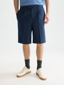 Dark Slate Gray ברמודת לגברים בגזרת Seersucker SCOTCH & SODA