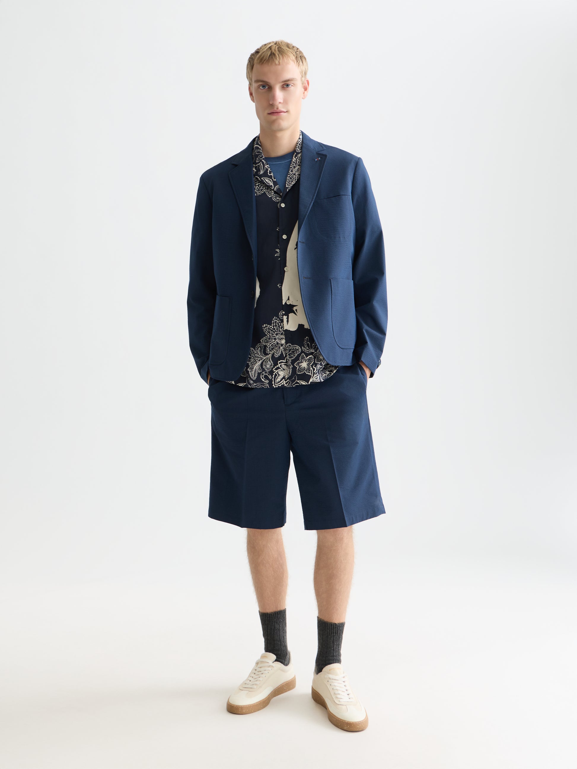 White Smoke מכנסיים קצרים לגברים Tailored SCOTCH & SODA