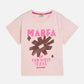 Light Gray טי שירט קצרה לילדים Front Artwork Neps SCOTCH & SODA