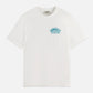 Lavender טי שירט לגברים עם הדפס קדמי ואחורי Basquiat SCOTCH & SODA